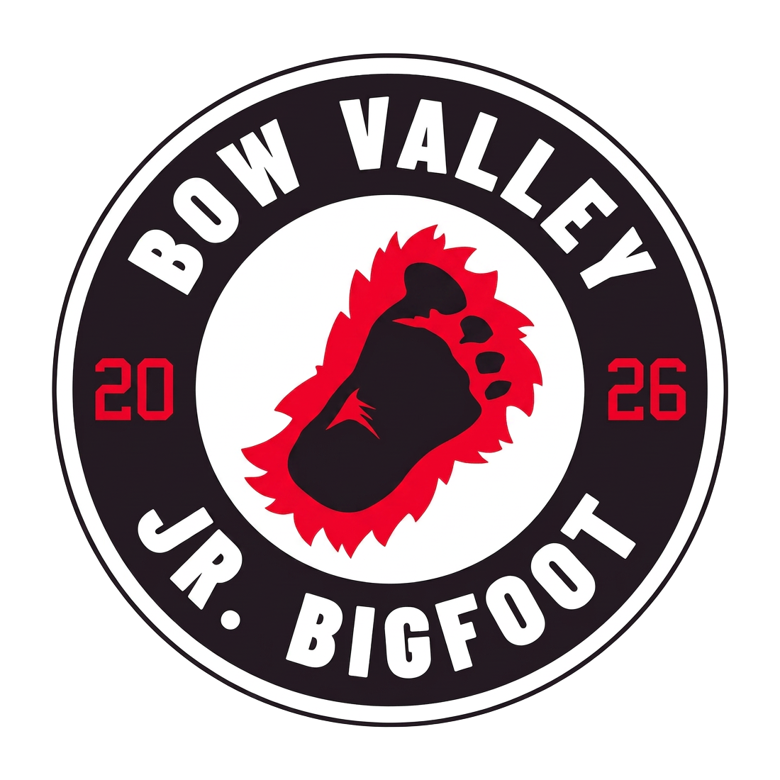 Bow Valley Jr. Bigfoot crest